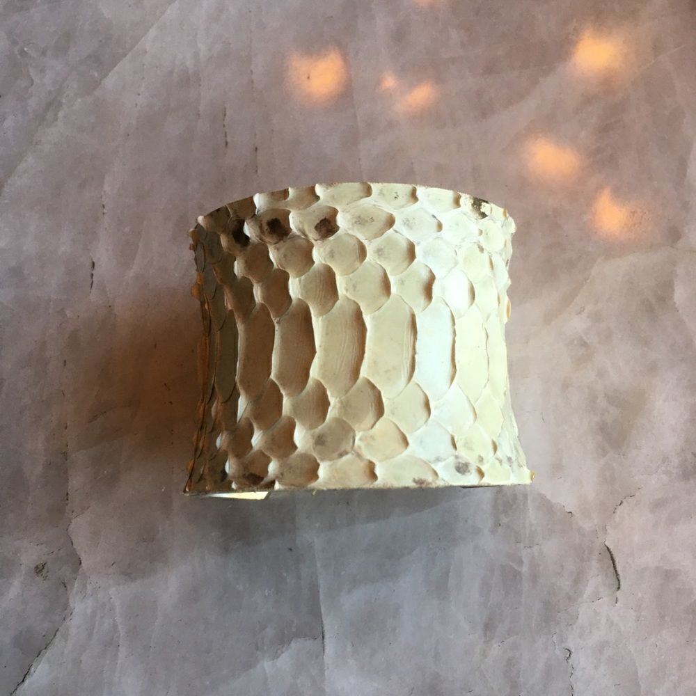 WHITE PYTHON 2” Cuff - Picture 7 of 8